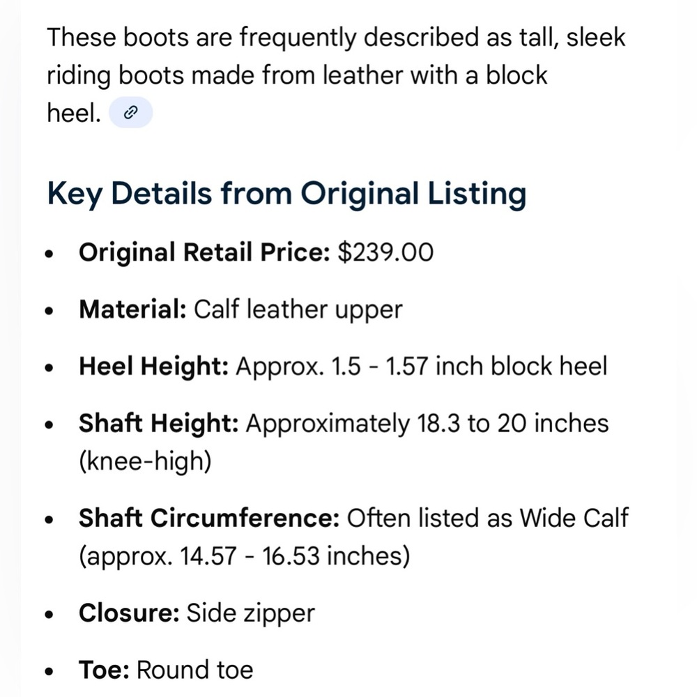 🌟FRANCO SARTO BATTINA WIDE CALF TALL BOOTS🌟 - Picture 13 of 14